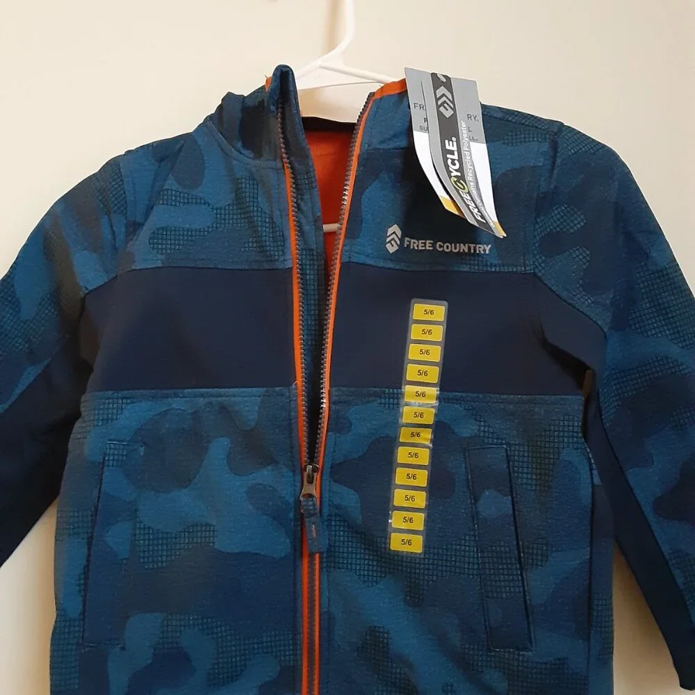 Free Country brand boys jacket size 5/6 - Picture 4 of 4